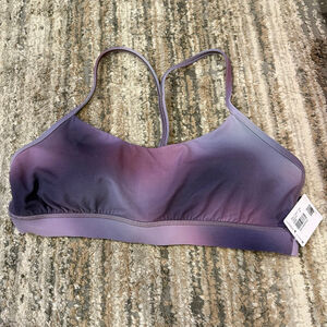 Women's Lululemon Flow Y Nulu Bra Aurora Haze Purple Multicolor Size 14 SKU737